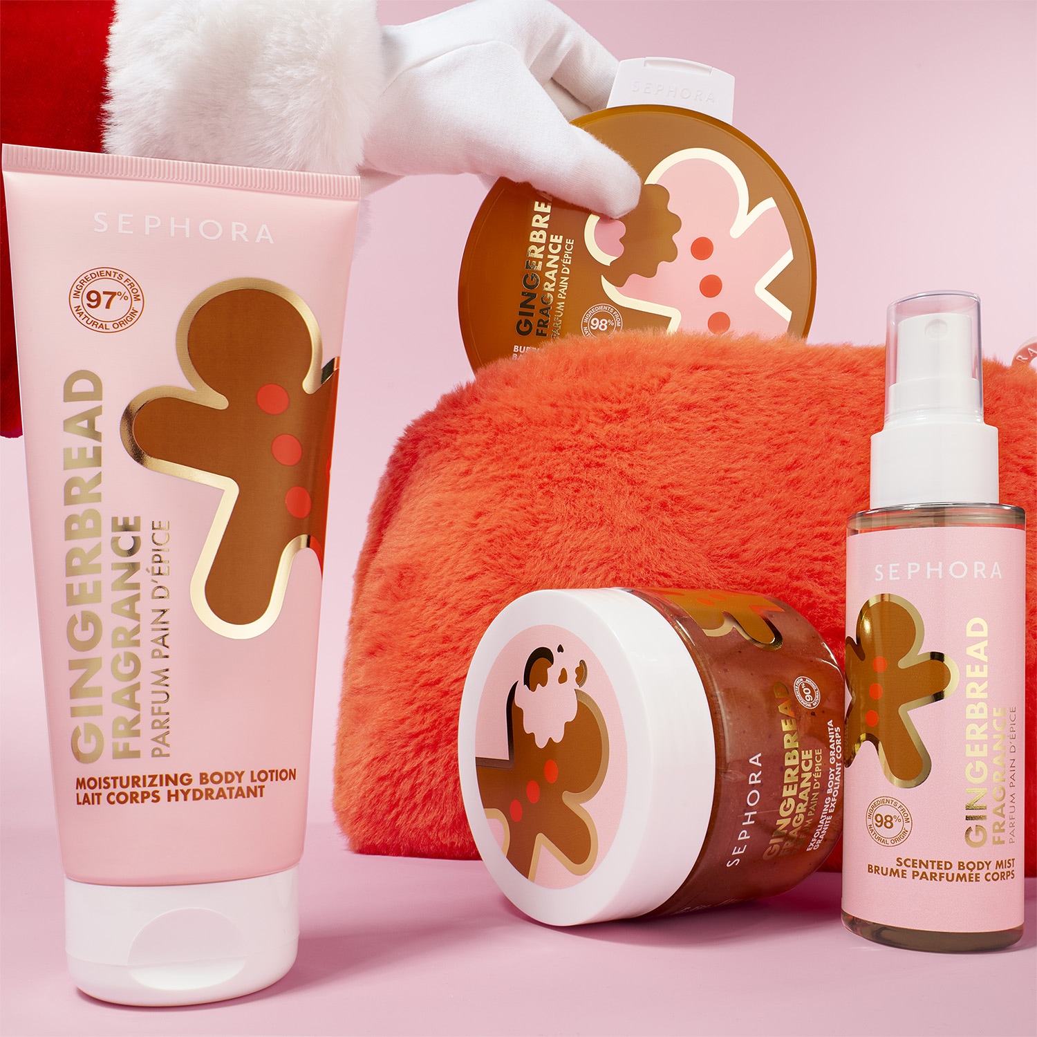 Kit de cuerpo aroma pan de jengibre - Edici&oacute;n