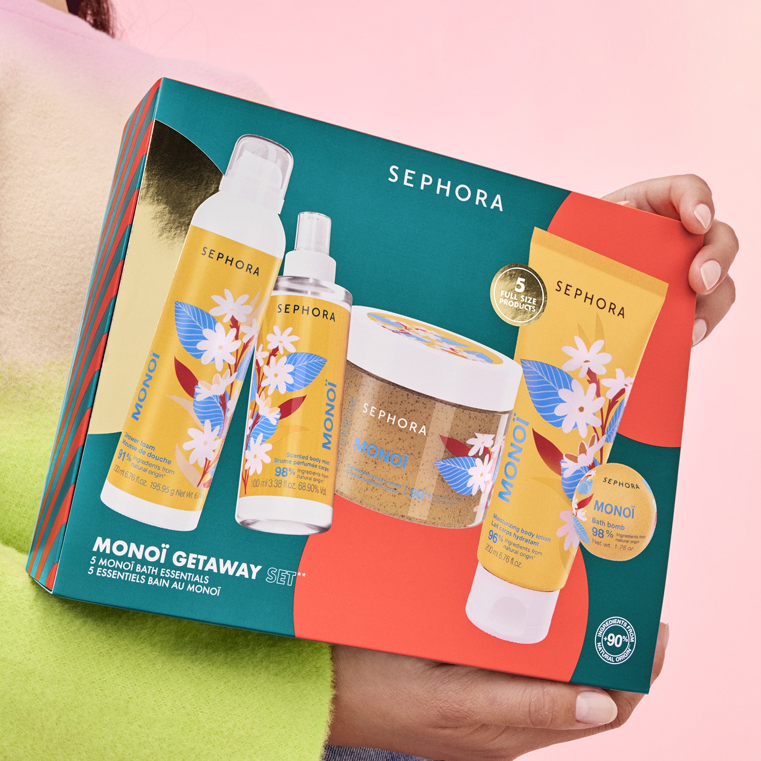 Estuche aroma mono&iuml; - Ritual sensorial para el cuerpo