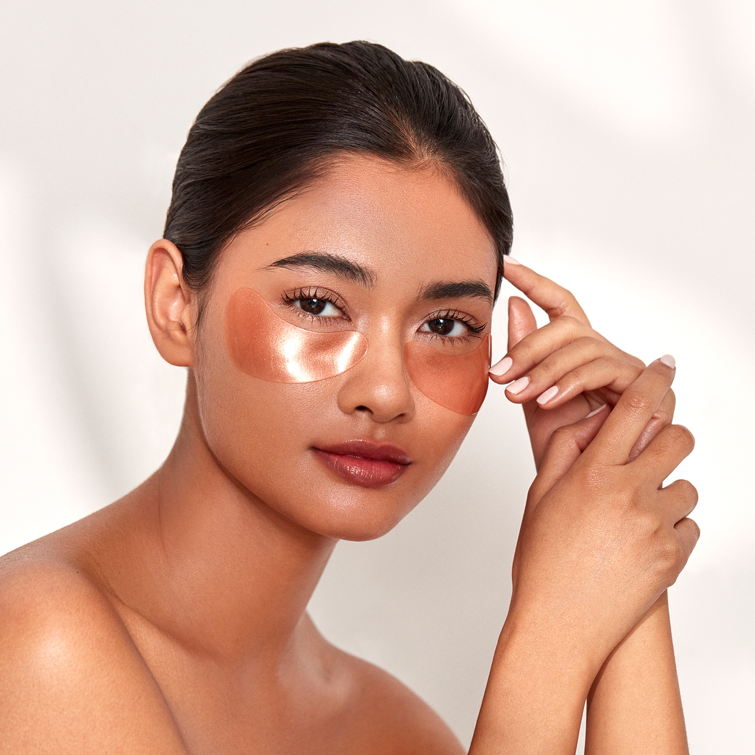 Rose Gold Illuminating Eye Mask Box - Mascarillas de Ojos