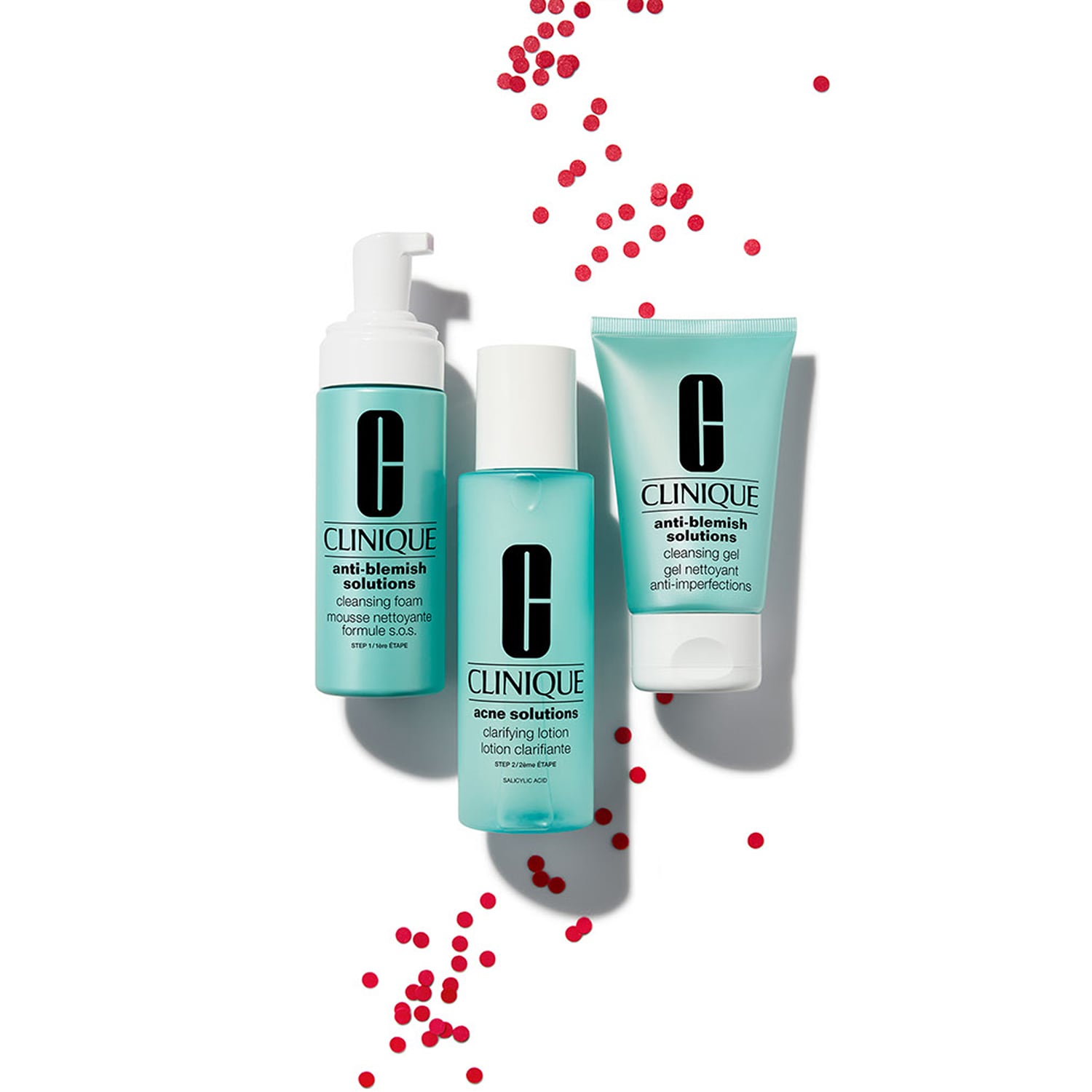 Anti-Blemish Solutions - F&oacute;rmula b&aacute;sica 3 pasos SOS hidratante purificadora