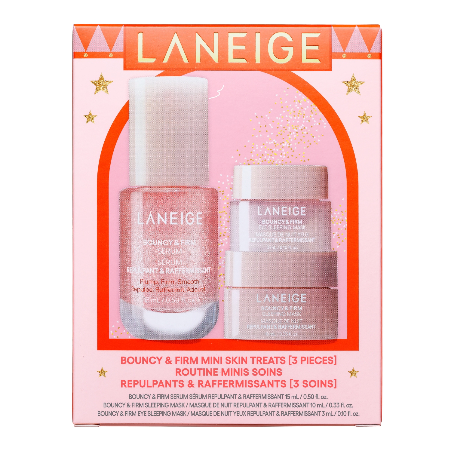 Bouncy & Firm Mini Skin Treats - Mini-cuidados reafirmantes y voluminizadores