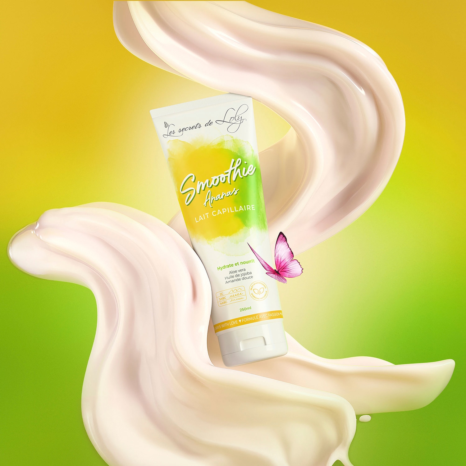 Smoothie Ananas - Leche capilar hidratante y nutritiva