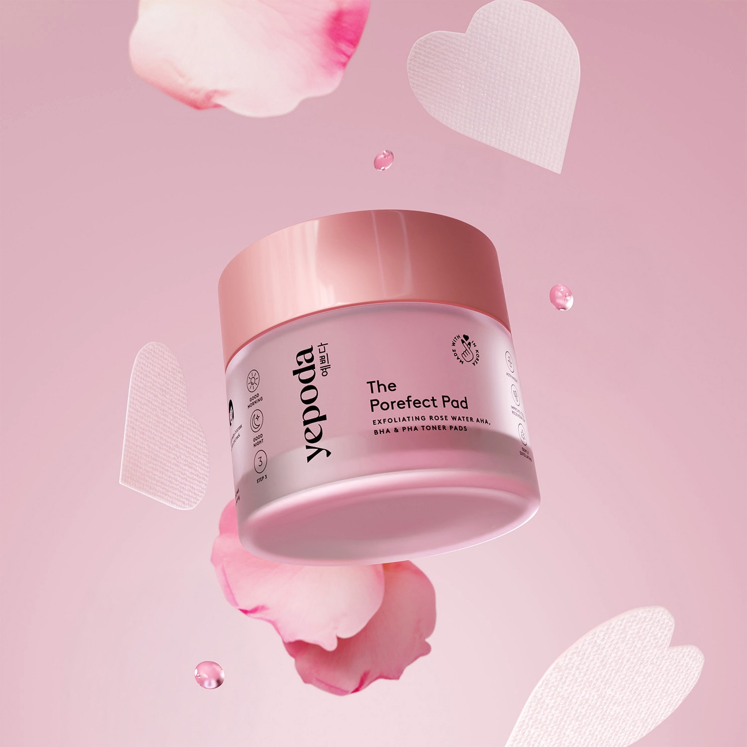 The Porefect Pad - Almohadillas exfoliantes tonificantes  AHA, BHA, PHA