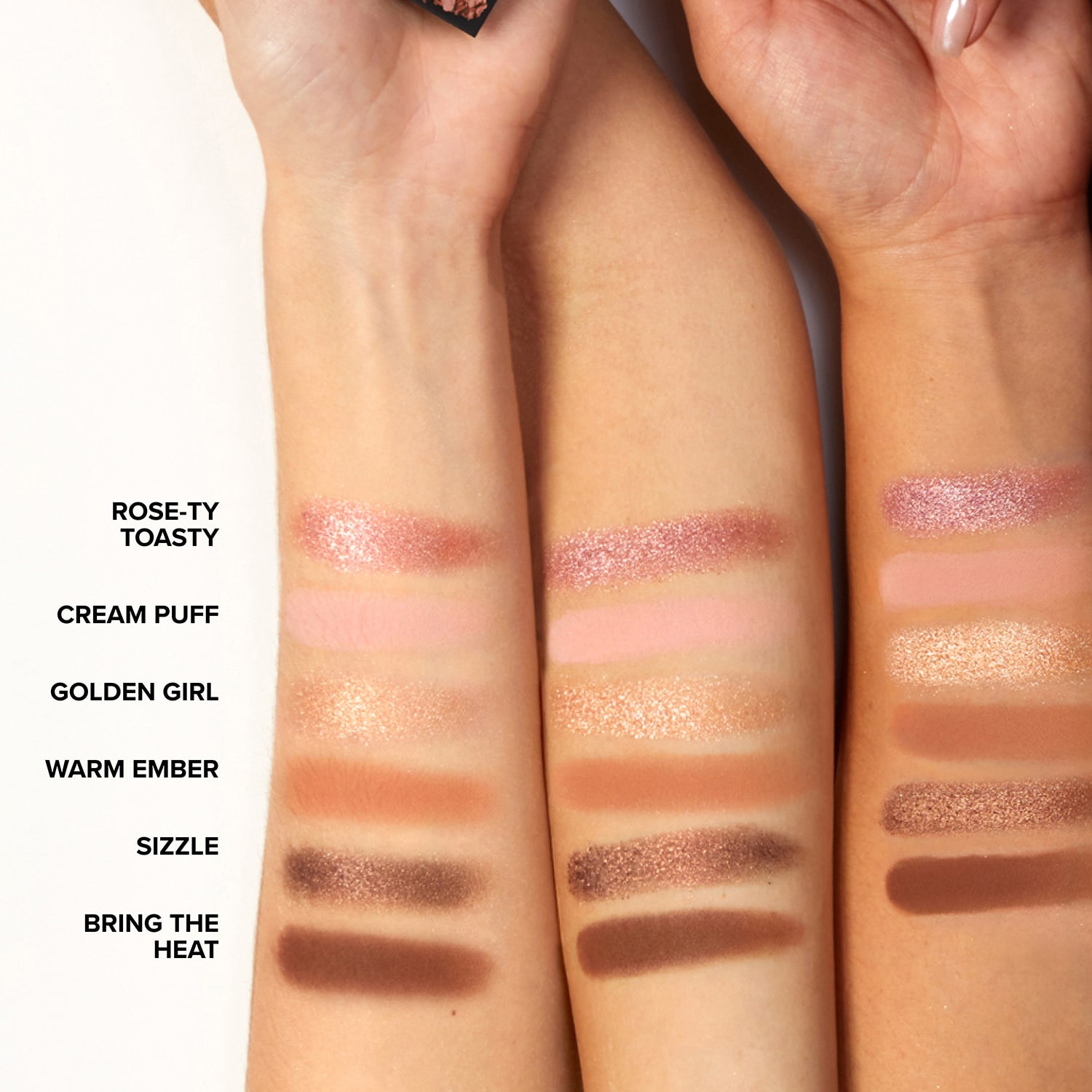 Born This Way Warm Ember Nudes - Paleta de sombra de ojos