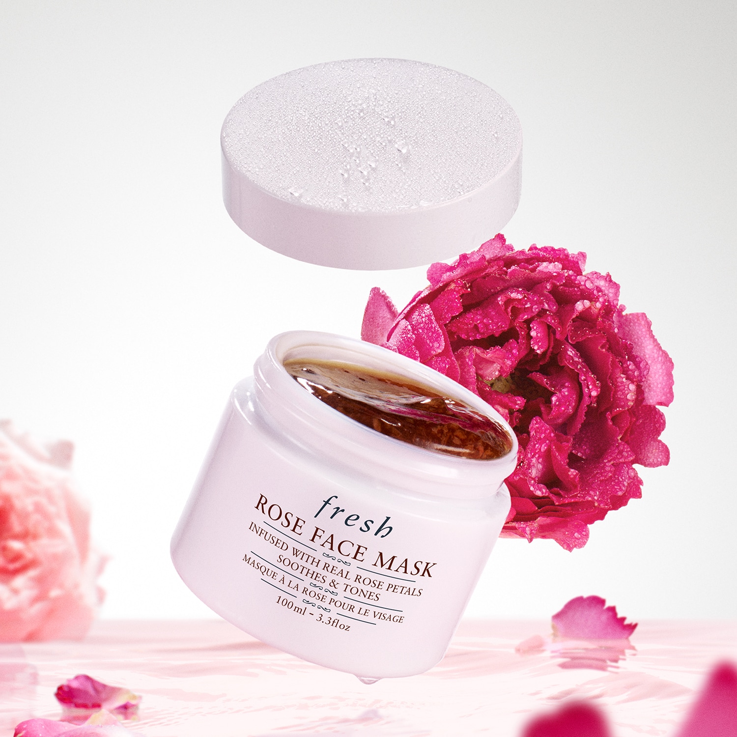Rose Face Mask - Mascarilla Hidratante Facial De Rosas
