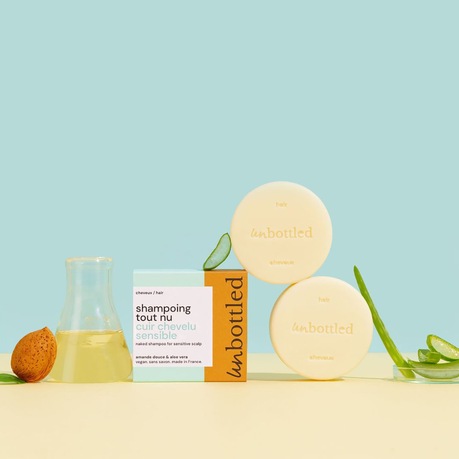 Champ&uacute; cuero cabelludo sensible - Champ&uacute; s&oacute;lido