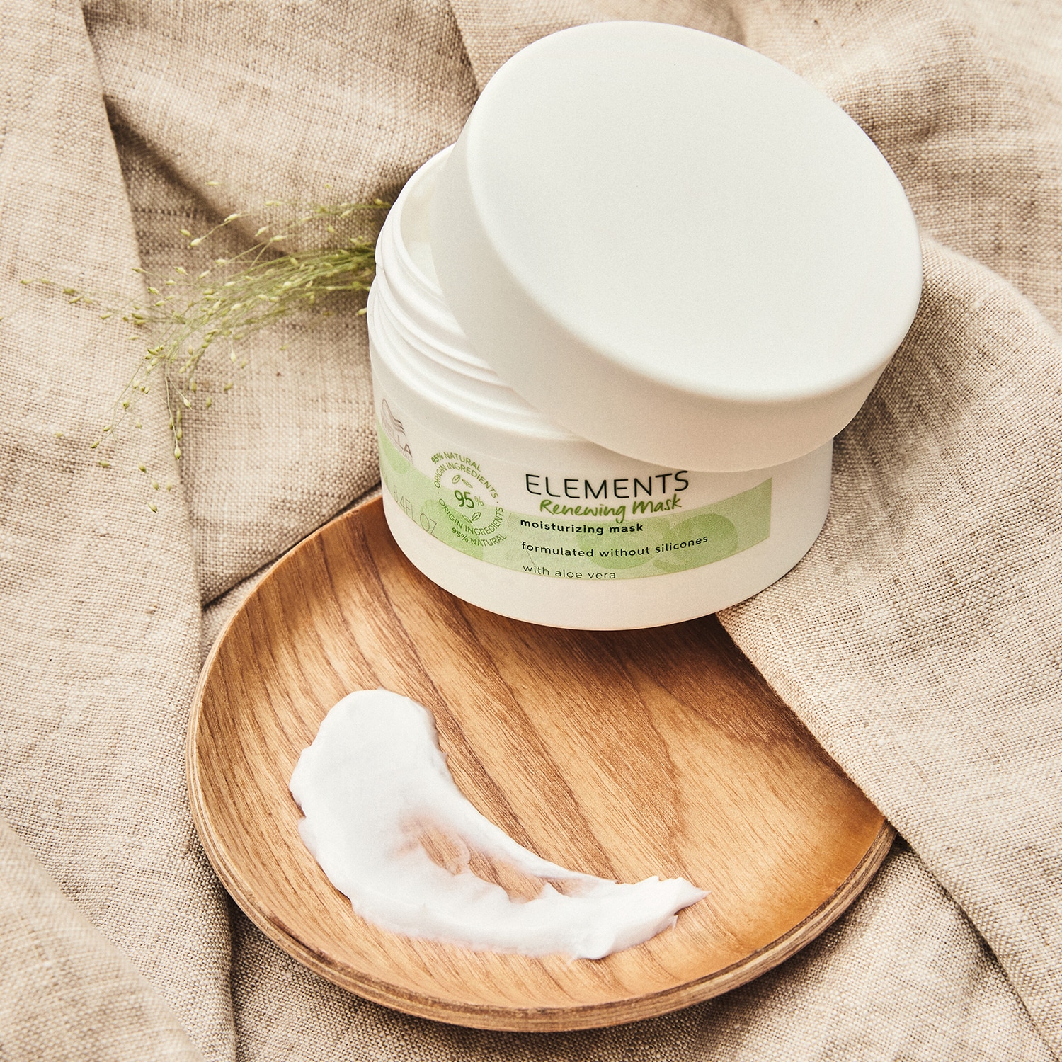 Elements - Mascarilla capilar hidratante para cuero cabelludo normal a graso