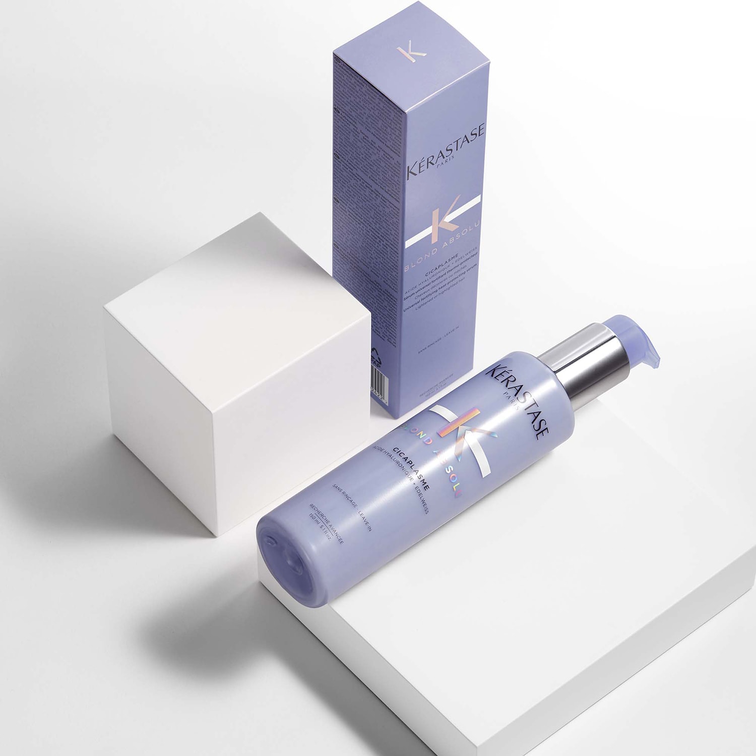 Blond Absolu Cicaplasme - Leche termo protectora reparadora para cabello rubio