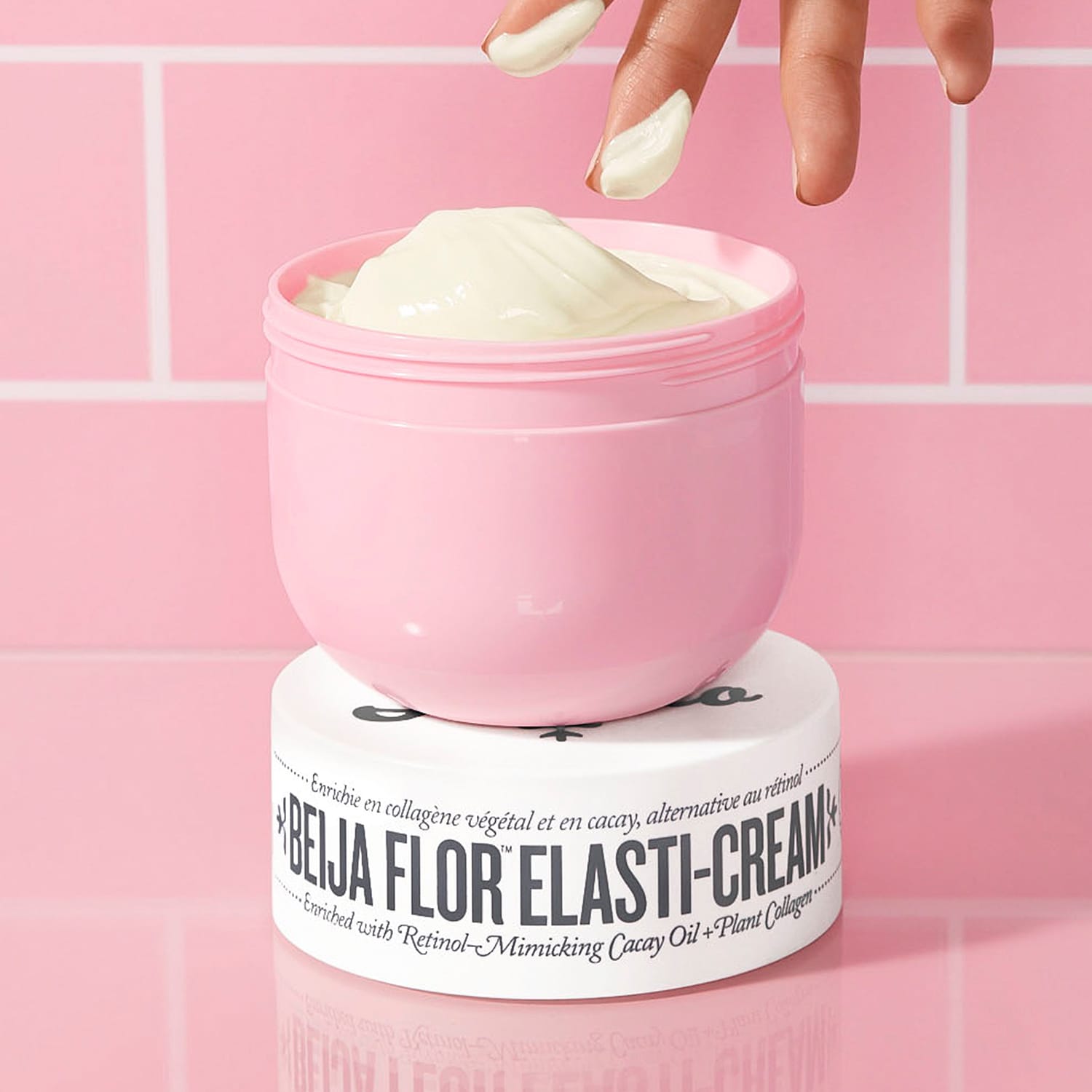 Beija Flor&trade; Elasti-Cream - Crema hidratante rica para el cuerpo