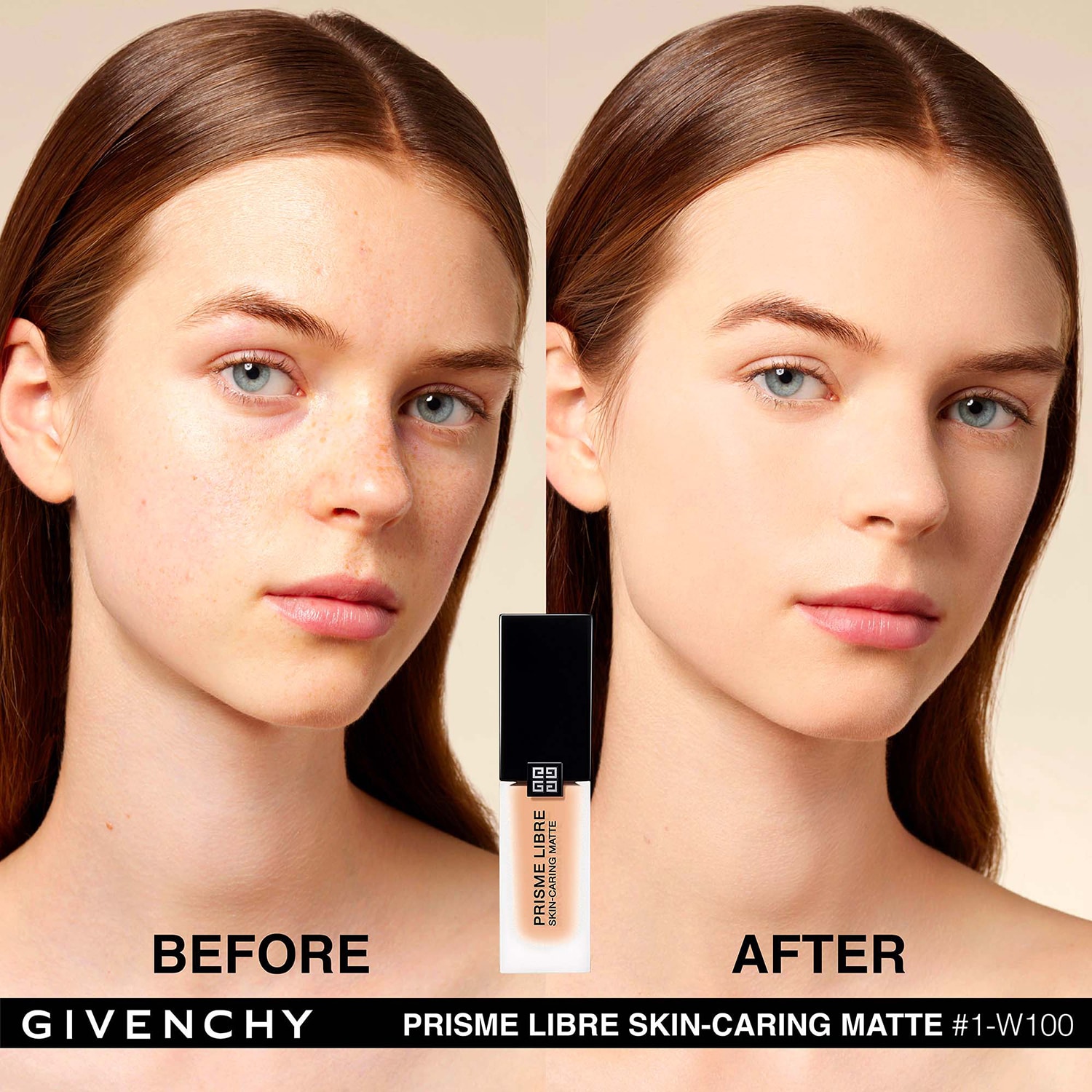 PRISME LIBRE SKIN-CARING MATTE - Base de maquillaje