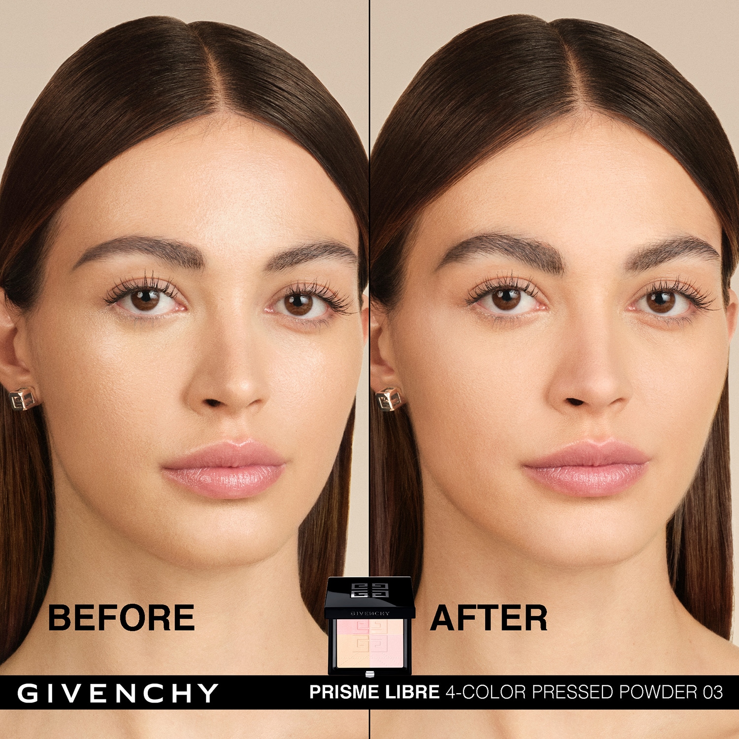 Prisme Libre Pressed Powder - Polvos compactos fijadores y matificantes