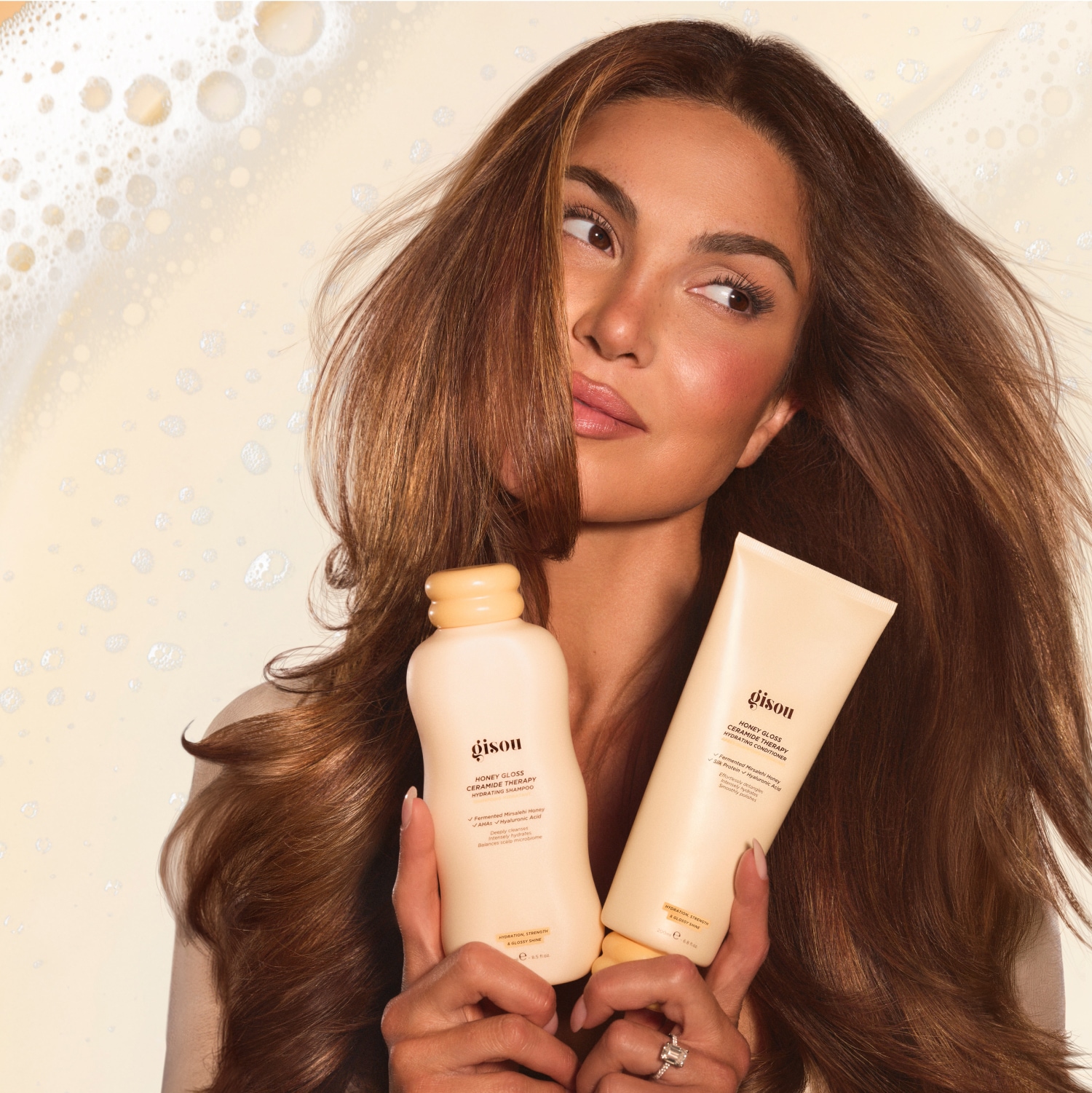 Honey Gloss Ceramide Therapy - Champ&uacute; hidratante