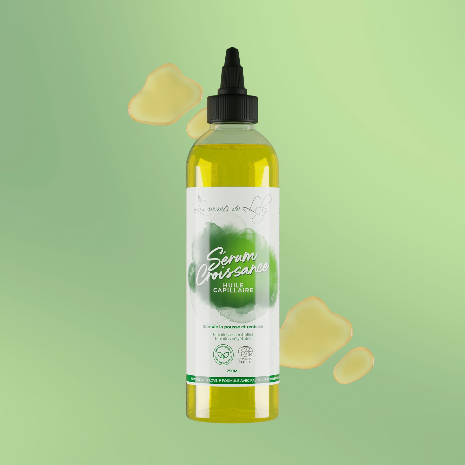 S&eacute;rum Croissance - aceite capilar, estimula el crecimiento y fortalece el pelo