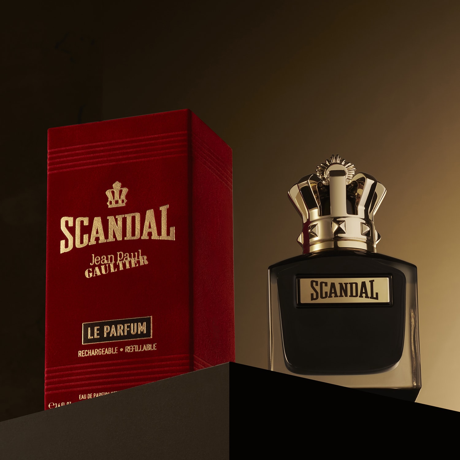 Scandal Pour Homme Le Parfum - Notas de Geranio, Haba Tonka, Madera de S&aacute;ndalo