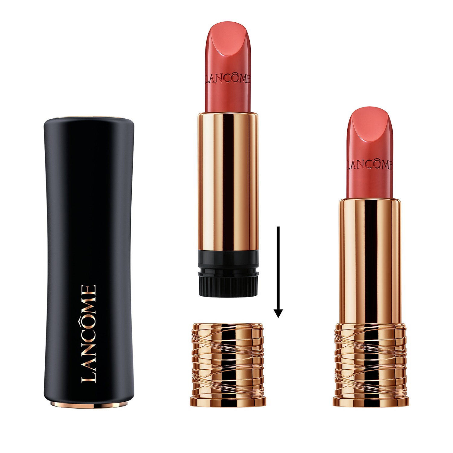 L'Absolu Rouge - Recambio de barra de labios satinada