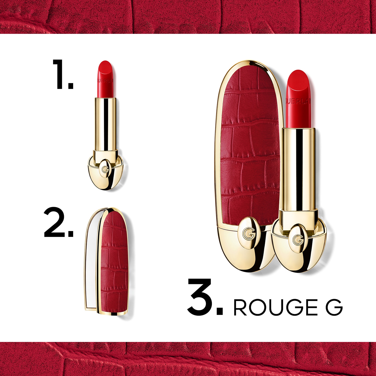 Rouge G - La carcasa joya con doble espejo