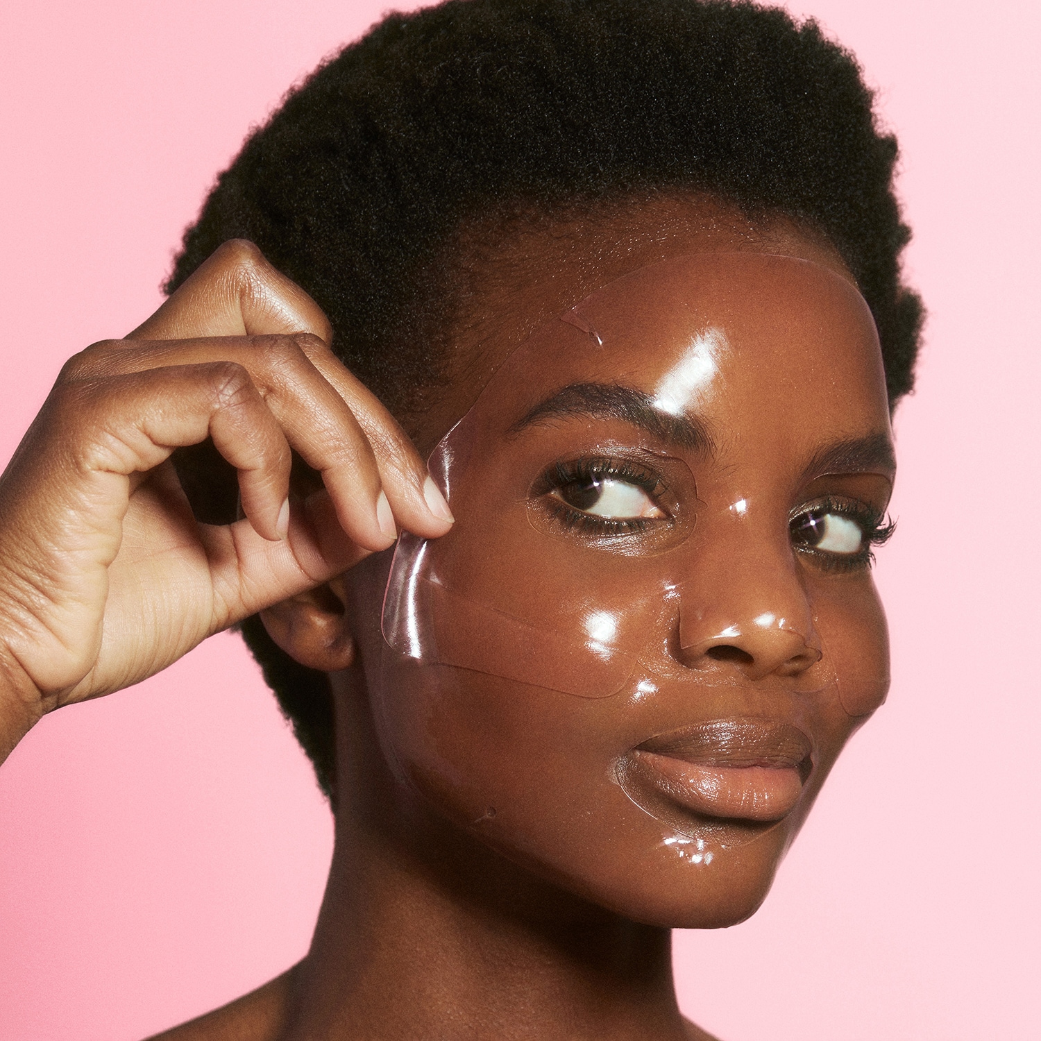 Watermelon Glow - Mascarilla de gel hidratante y calmante