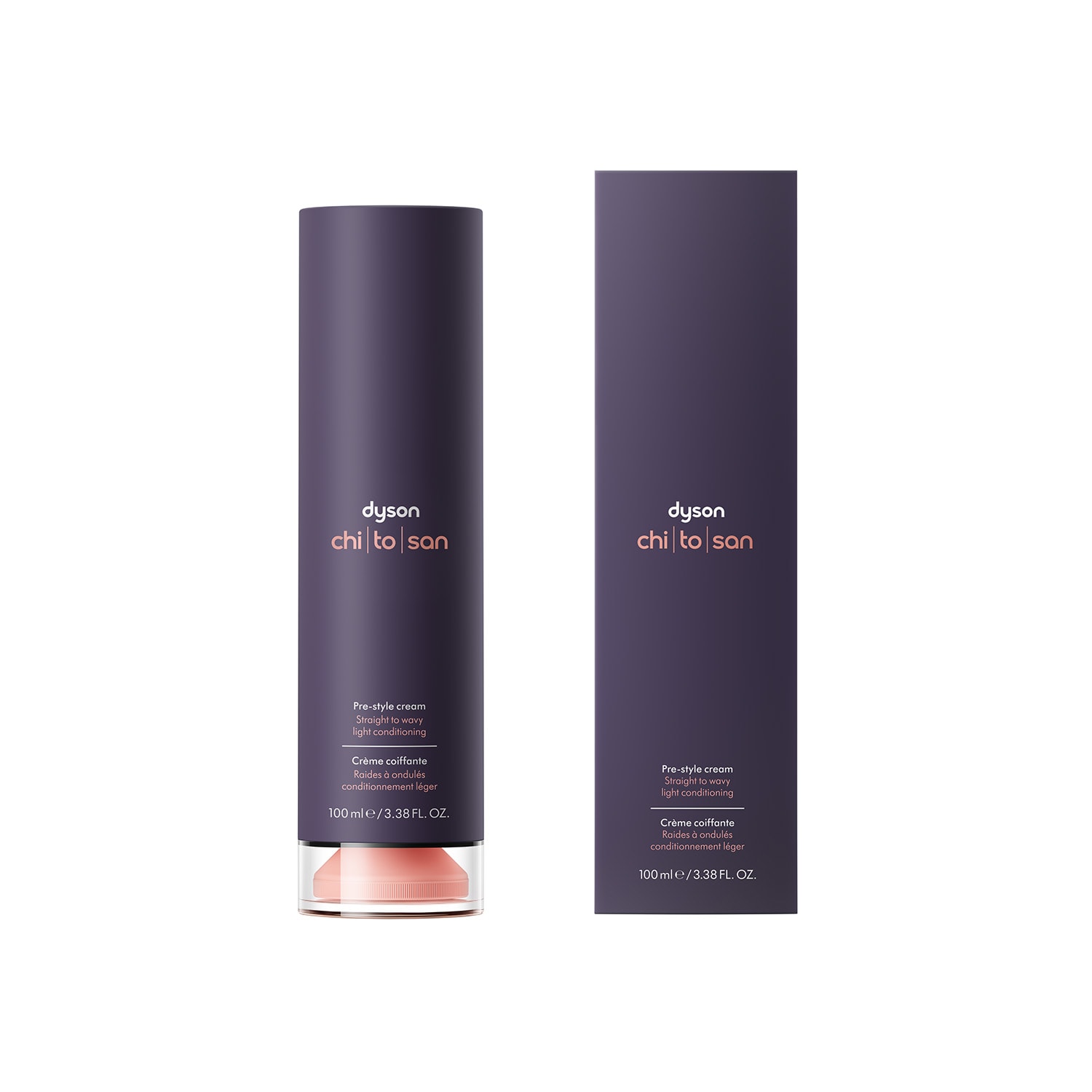 Chitosan&trade; - Crema de peinado ligera para cabello liso a ondulado