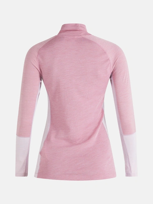 WOMAN'S MAGIC ROLLNECK (P12 BITTER ROOT MELANGE / 53B COLD BLUSH)