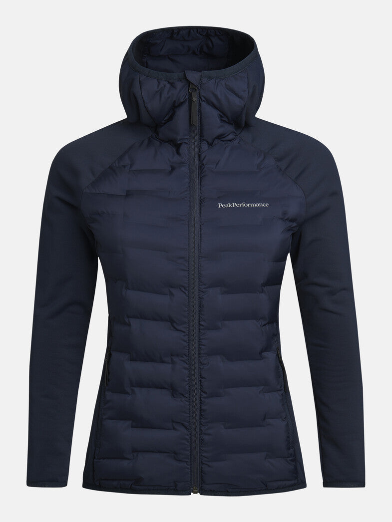 WOMAN'S ARGON HYBRID HOOD JACKET (BLUE SHADOW)