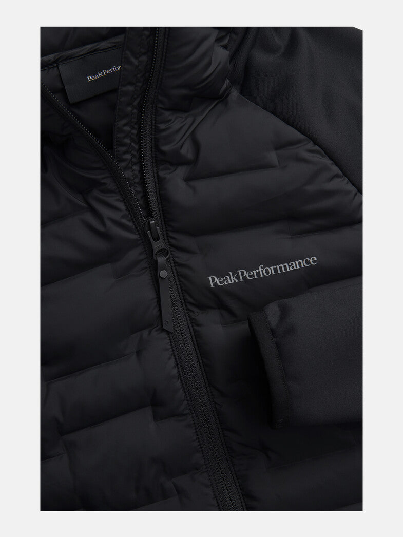 WOMAN'S ARGON HYBRID HOOD JACKET (BLACK)