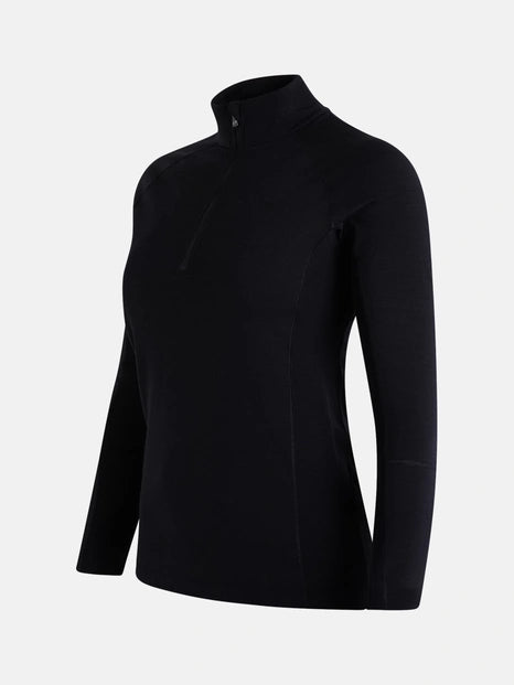 WOMAN'S MAGIC HALF ZIP (050 BLACK)