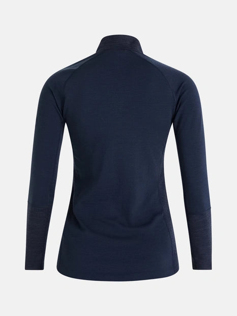 WOMAN'S MAGIC HALF ZIP (2N3 BLUE SHADOW)