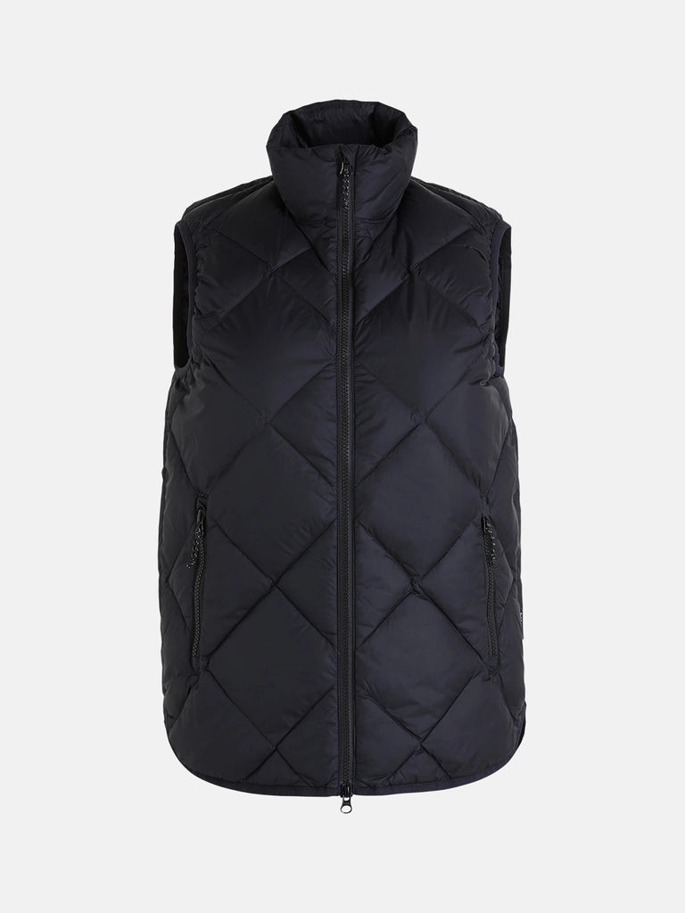 WOMEN'S MOUNT DOWN LINER VEST (BLACK)