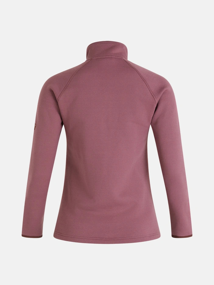 WOMAN'S CHILL ZIP JACKET (P15 ROSE BROWN / N03 SPOTE)