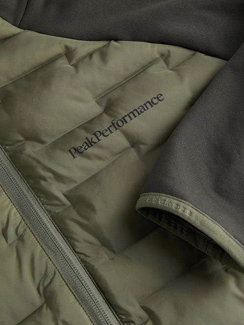 MEN'S ARGON HYBRID HOOD JACKET (PINE NEEDLE / OLIVE EXTREME)