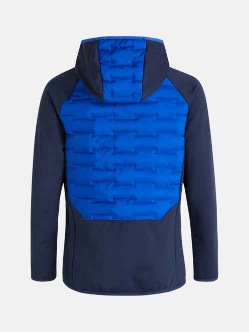 MEN'S ARGON HYBRID HOOD JACKET (ISLAND BLUE)