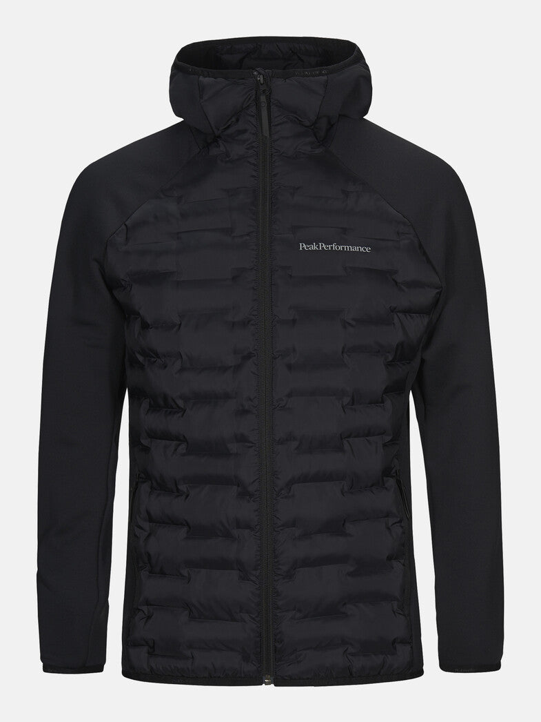 MEN'S ARGON HYBRID HOOD JACKET (BLACK)