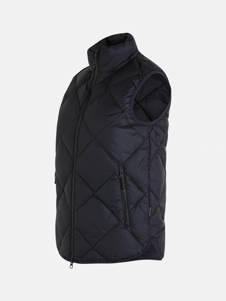 WOMEN'S MOUNT DOWN LINER VEST (BLACK)