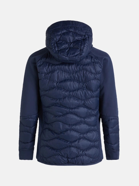 MEN'S HELIUM HYBRID HOOD JACKET (2N3 BLUE SHADOW)