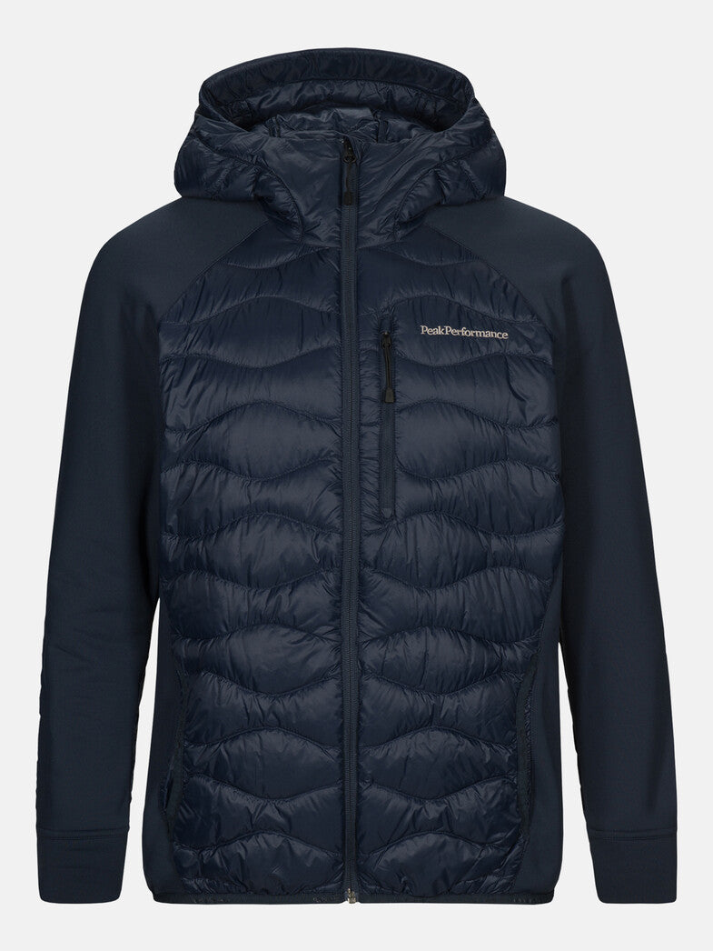 MEN'S HELIUM HYBRID HOOD JACKET (BLUE SHADOW)