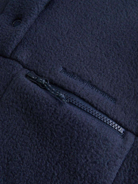 WOMAN'S FLEECE SNAP T-NECK (2N3 BLUE SHADOW)