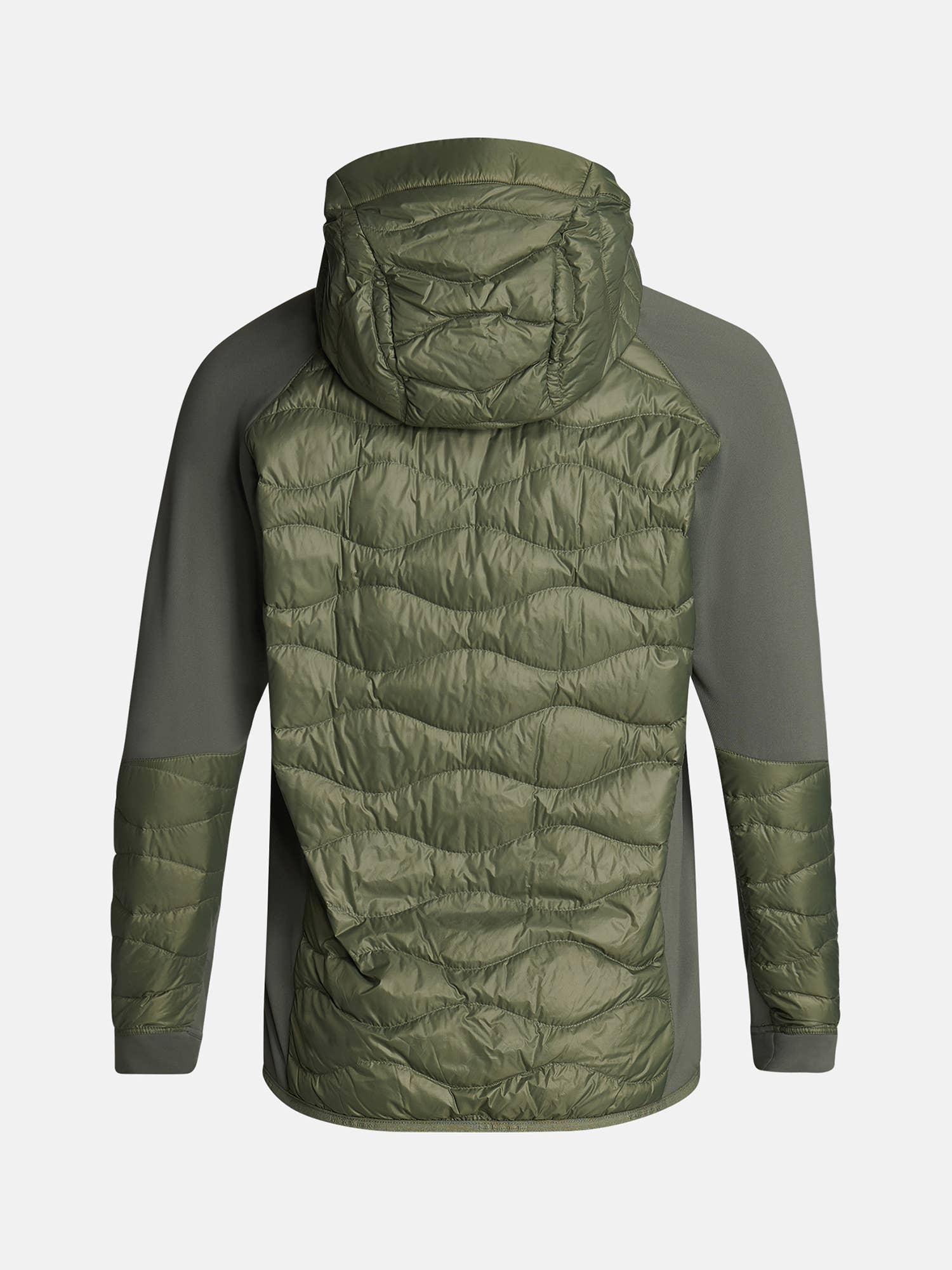 MEN'S HELIUM HYBRID DOWN HOOD JACKET (48C PINE NEEDLE)