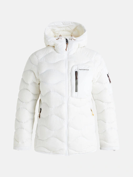 WOMEN'S HELIUM UTILITY DOWN HOOD JACKET (099 OFFWHITE)