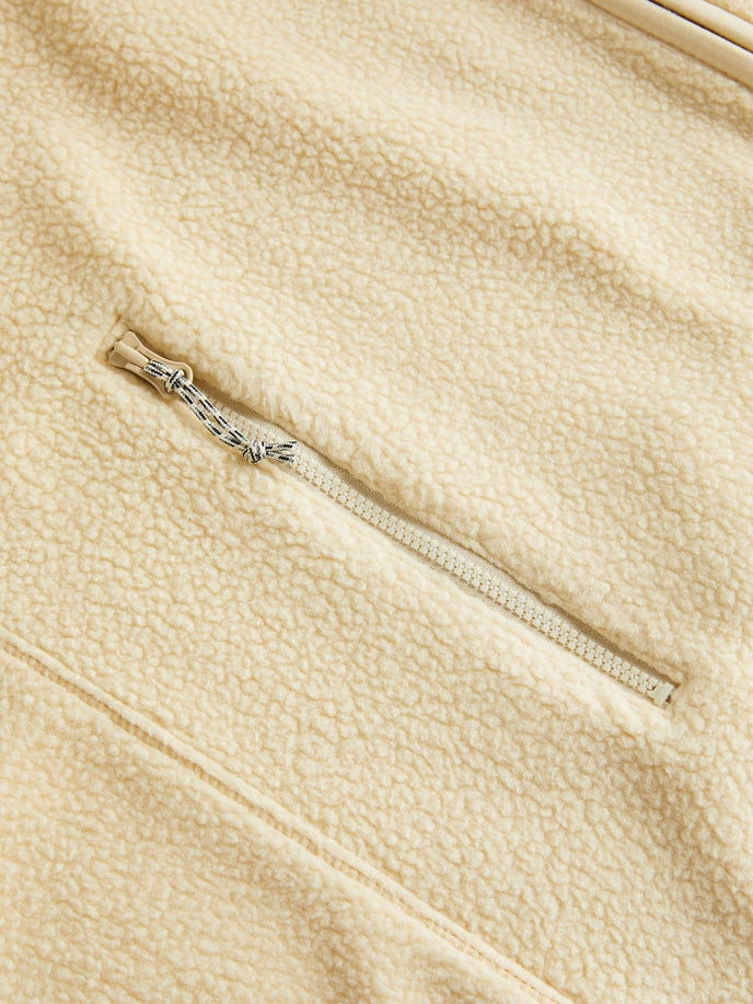 MEN'S PILE ZIP JACKET PALE (N02)