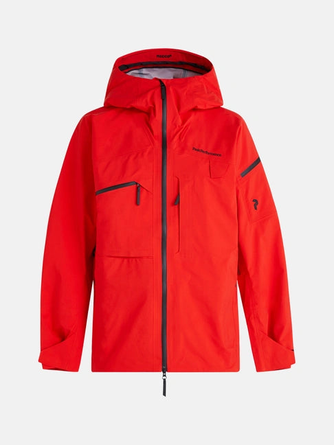 MEN'S ALPINE GORE - TEX 3L JACKET (5BS RACING RED)