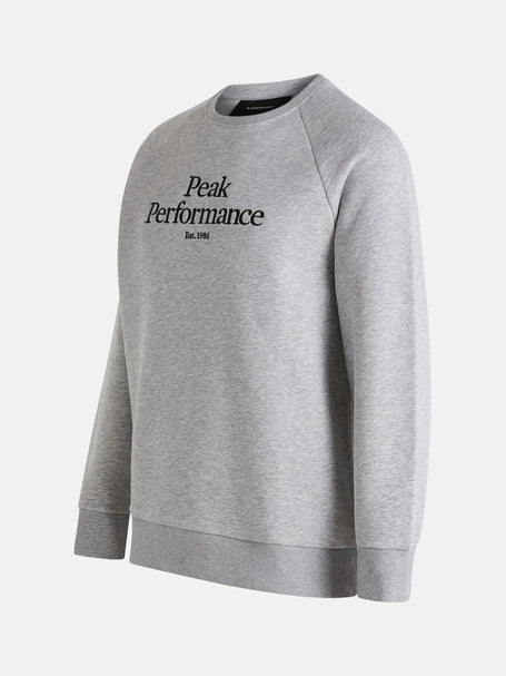MEN'S ORIGINAL CREW (M03 MED GREY MELANGE)