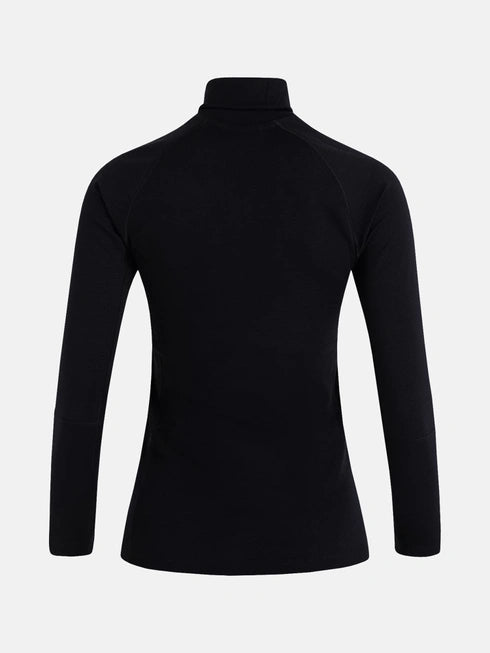 WOMAN'S MAGIC ROLLNECK (050 BLACK)