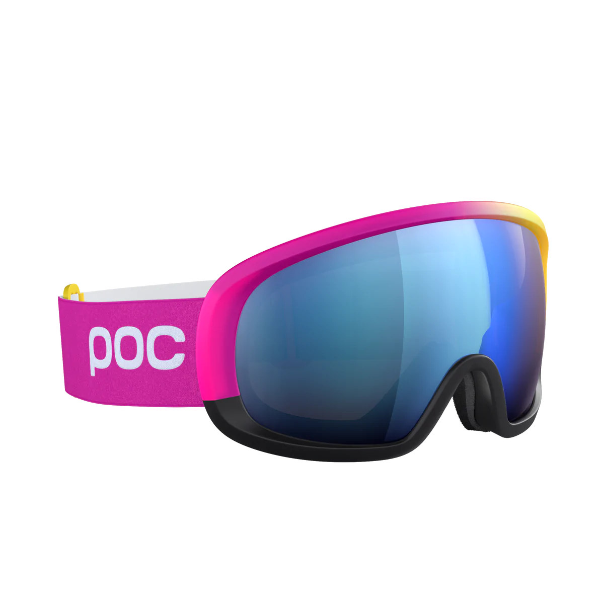POC FOVEA MID CLARITY COMP (SPEEDY GRADIENT URANIUM) + EXTRA LENS