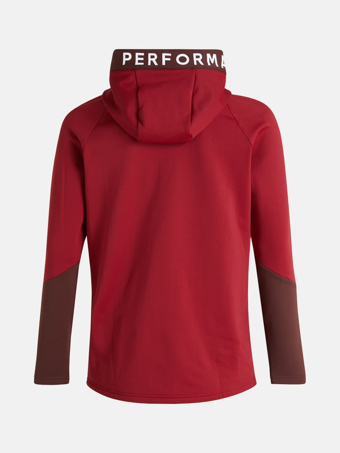 MEN'S RIDER ZIP HOOD ROGUE RED (RR1) / SAPOTE (N03) / BLACK (050)