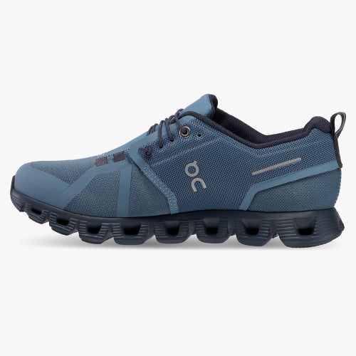 WOMAN'S ON CLOUD 5 WATERPROOF (METAL / NAVY)