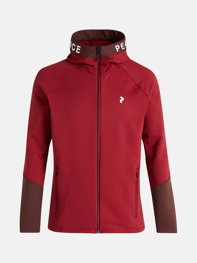 MEN'S RIDER ZIP HOOD ROGUE RED (RR1) / SAPOTE (N03) / BLACK (050)