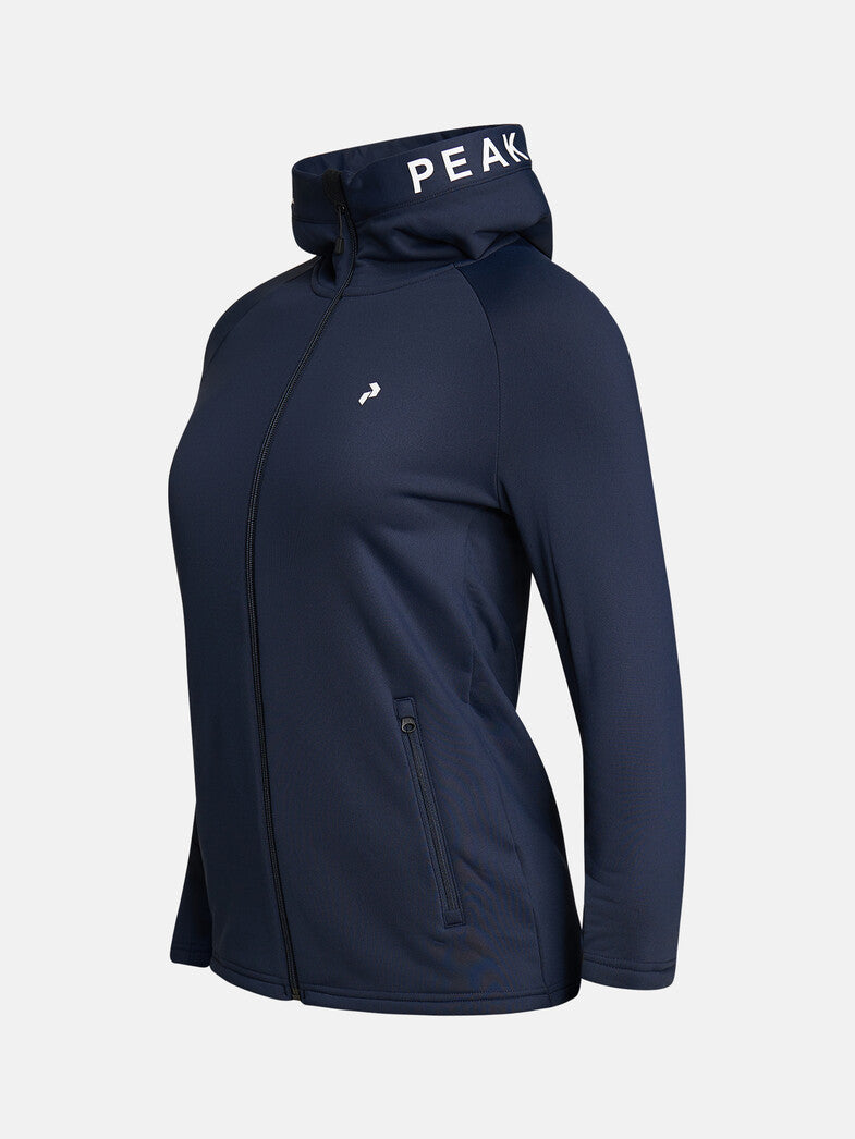 WOMAN'S RIDER ZIP HOOD (2N3 BLUE SHADOW)