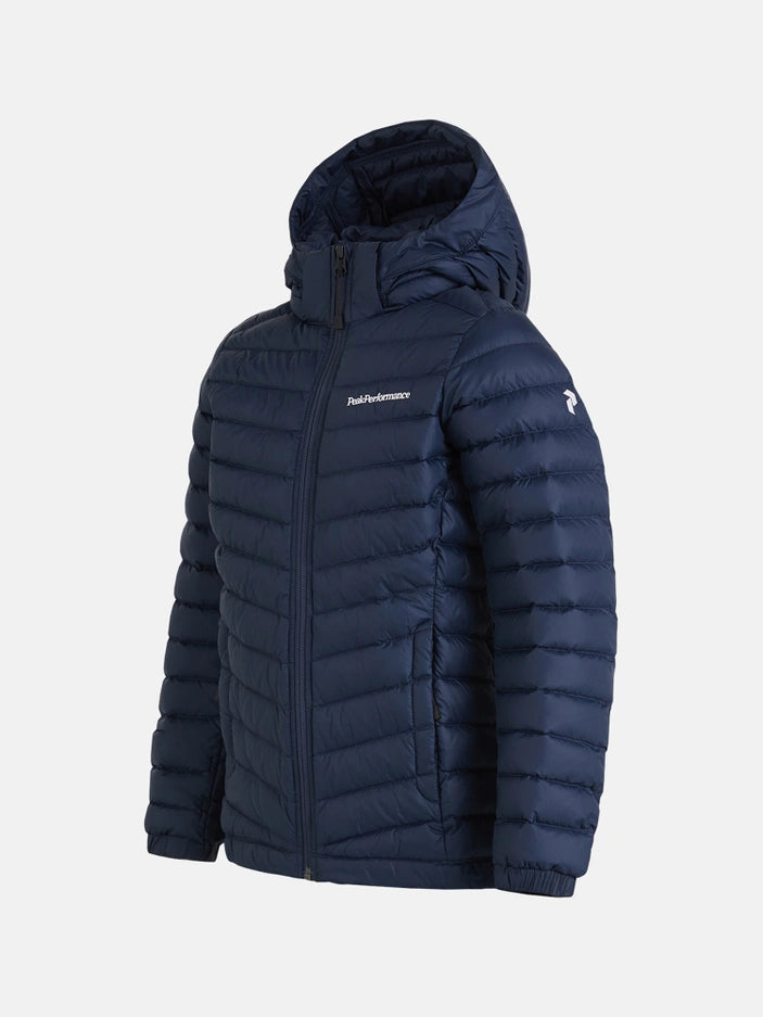 JUNIOR FROST DOWN HOOD JACKET (2N3 BLUE SHADOW)