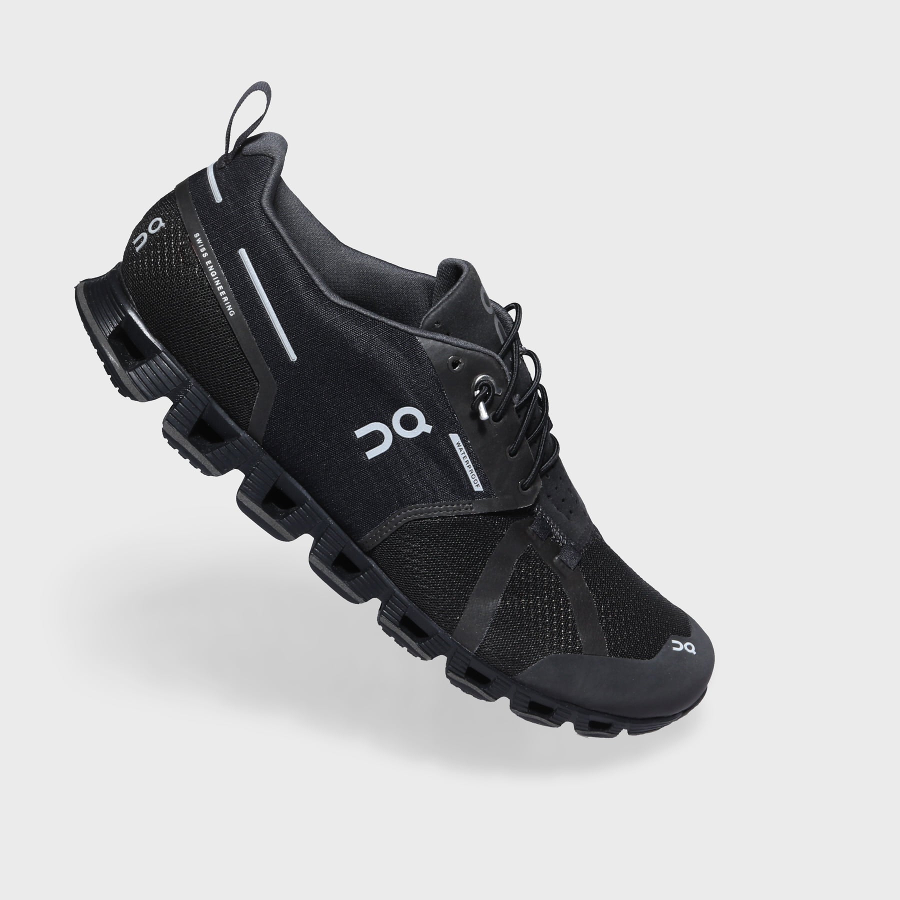 MEN'S ON CLOUD WATERPROOF (BLACK/LUNAR)