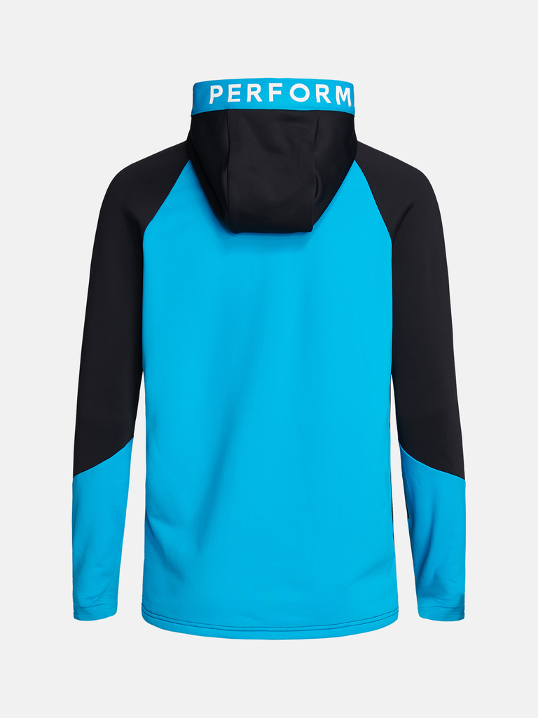 MEN'S RIDER ZIP HOOD (962 SCUBA/BLACK)